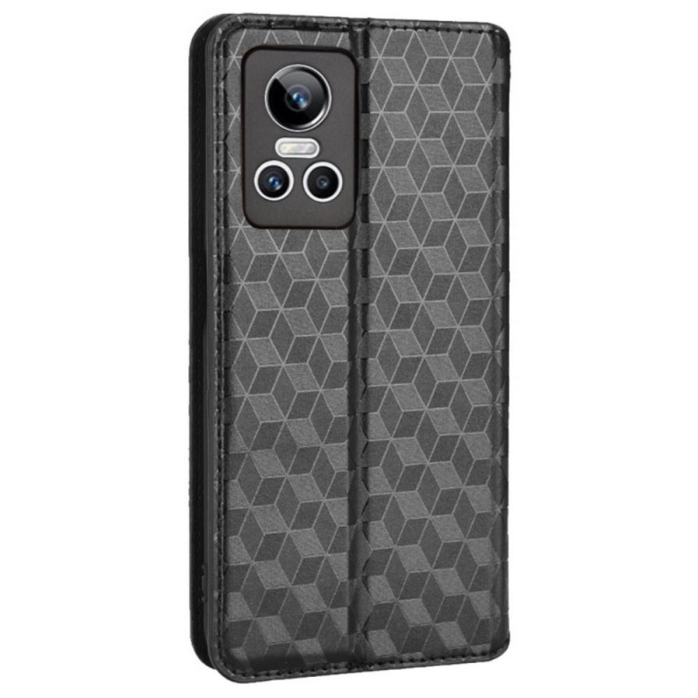 Schutzhülle Für Realme GT Neo 3 Flip Case Schottenmuster