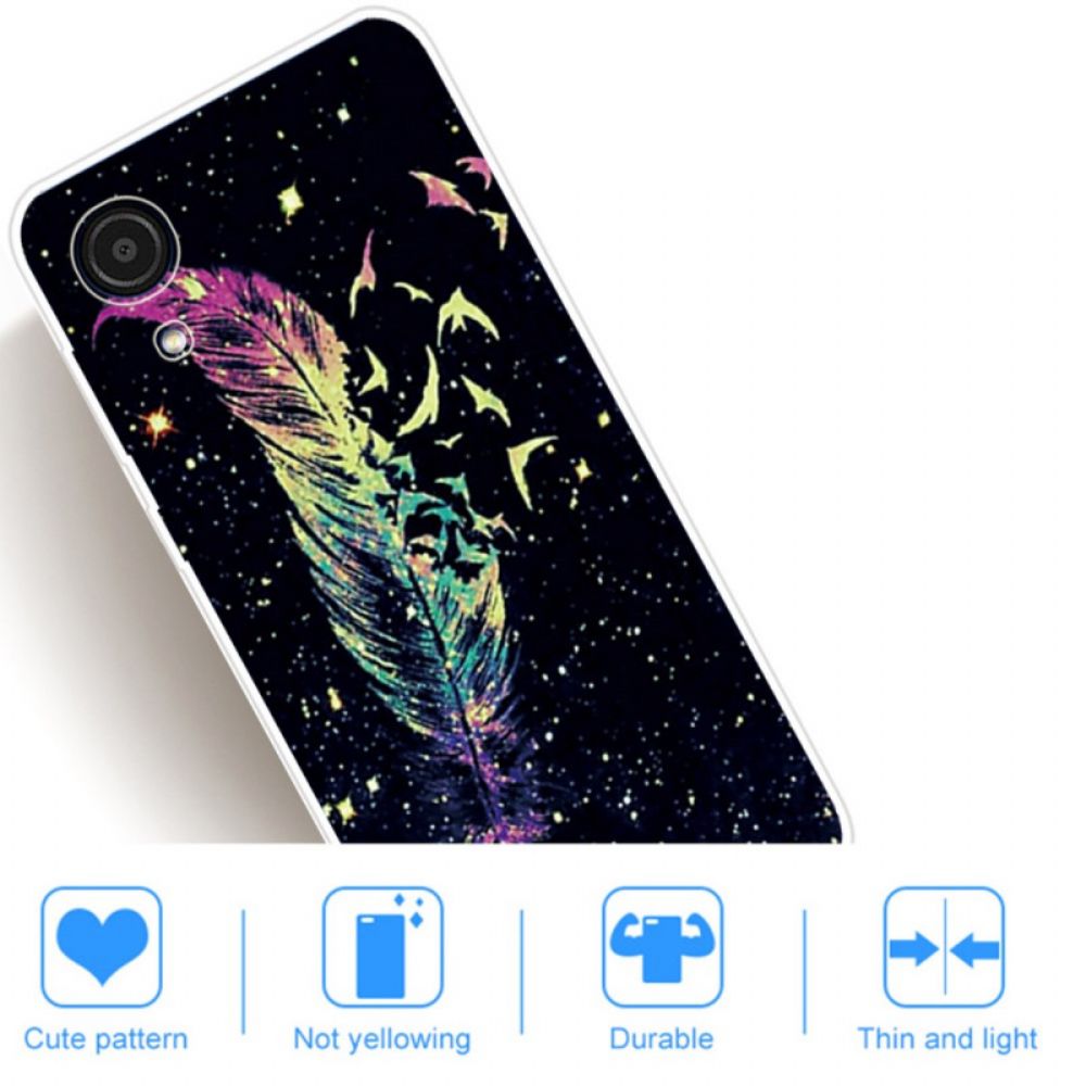 Handyhülle Für Samsung Galaxy A03 Core Feder