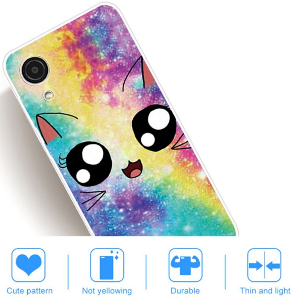 Hülle Für Samsung Galaxy A03 Core Cartoon-katze