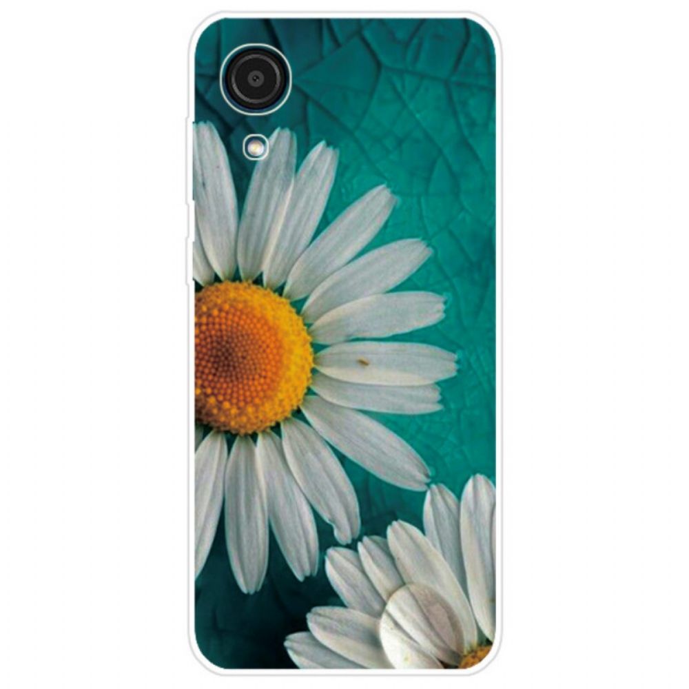 Hülle Für Samsung Galaxy A03 Core Gänseblümchen