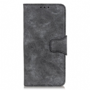 Lederhüllen Für Samsung Galaxy A03 Core Vintage Spaltleder