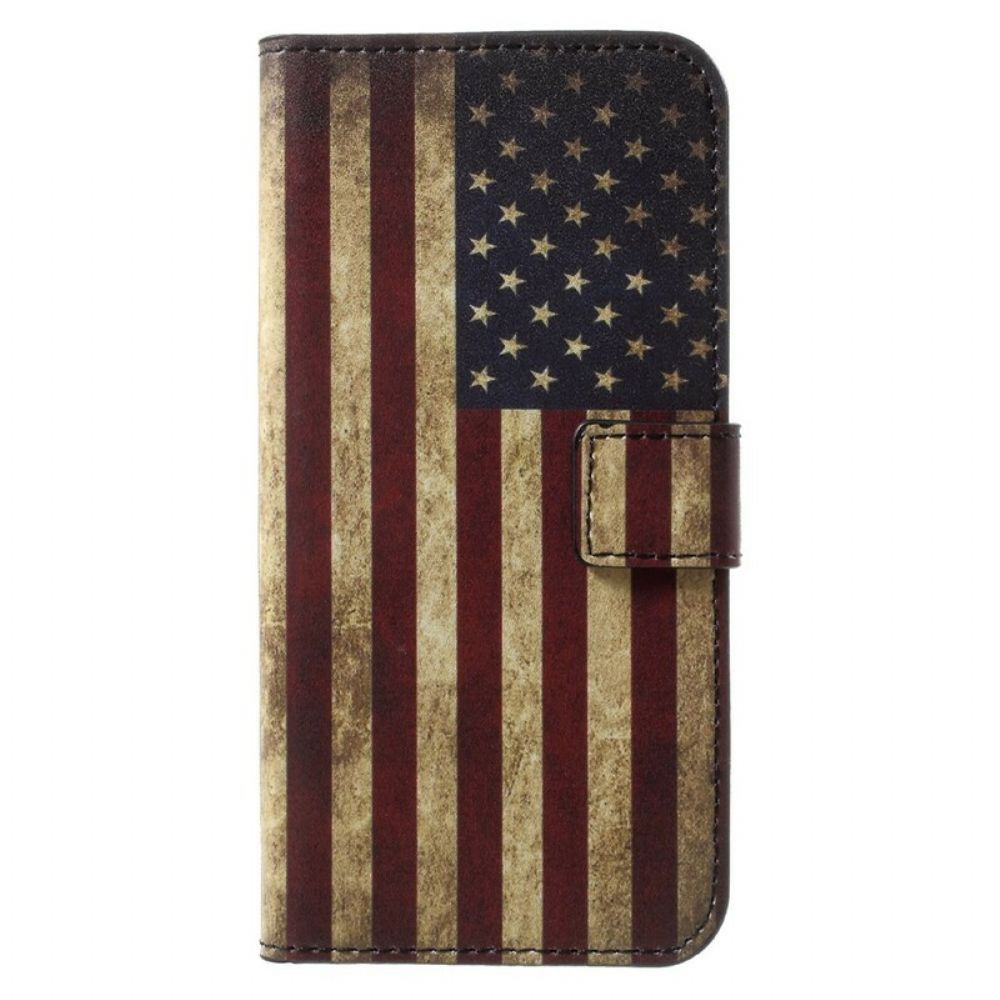 Flip Case Für Honor 9 Us-flagge