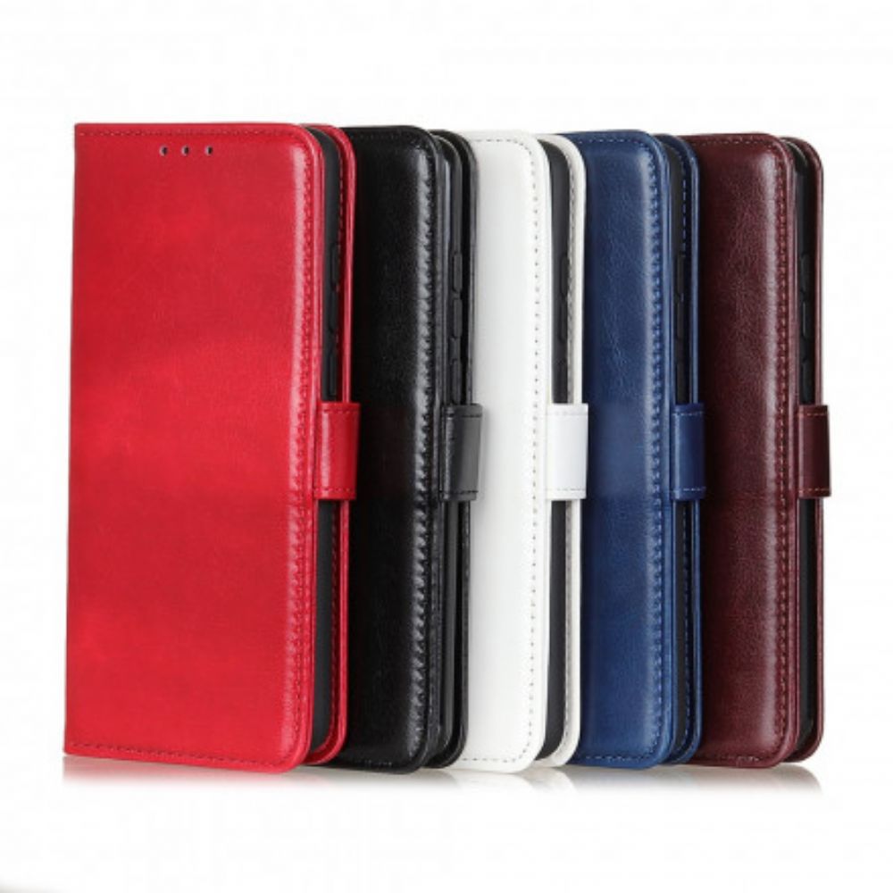 Flip Case Für Oppo Reno 6 5G Eisige Finesse