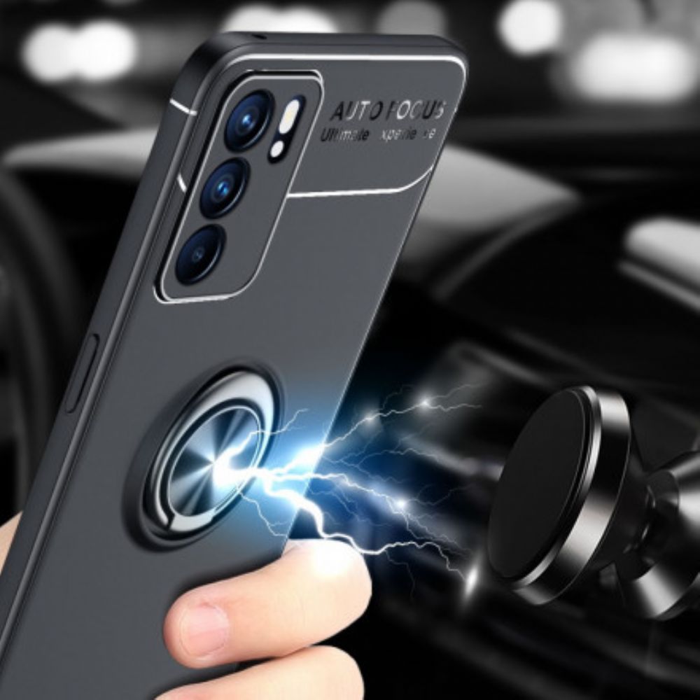 Hülle Für Oppo Reno 6 5G Abnehmbar Mit Stützring