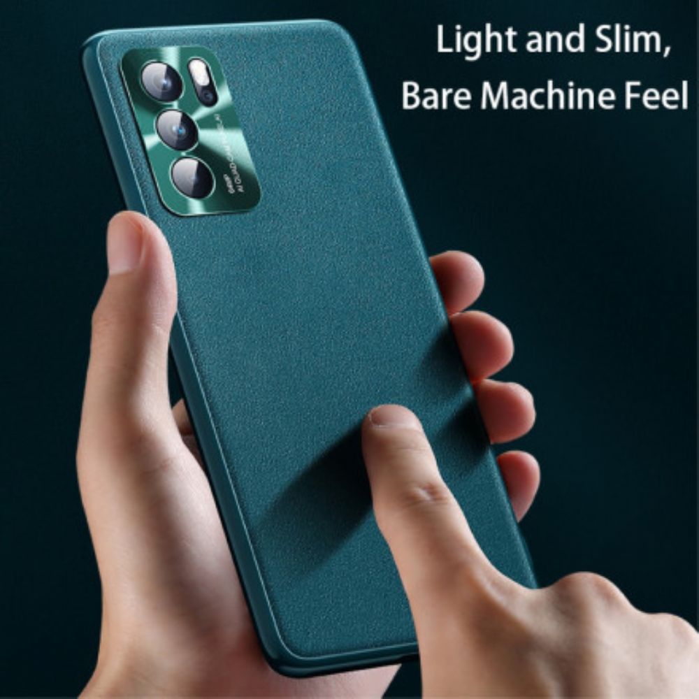 Hülle Für Oppo Reno 6 5G Prestige-ledereffekt