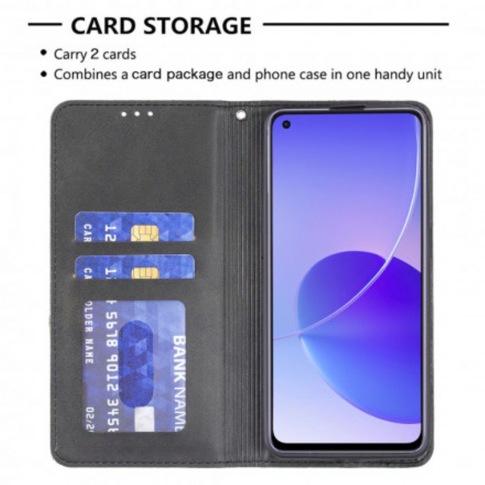 Schutzhülle Für Oppo Reno 6 5G Flip Case Künstlerstil