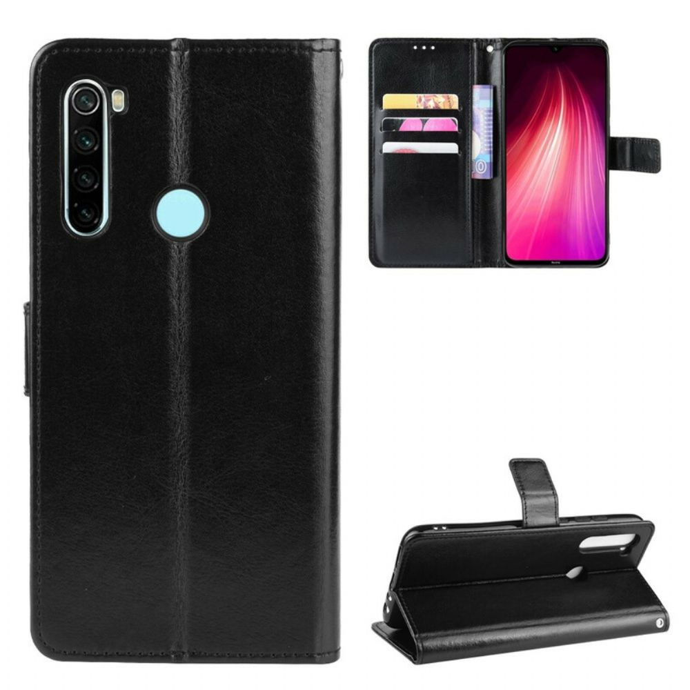 Flip Case Für Xiaomi Redmi Note 8T Auffälliges Kunstleder