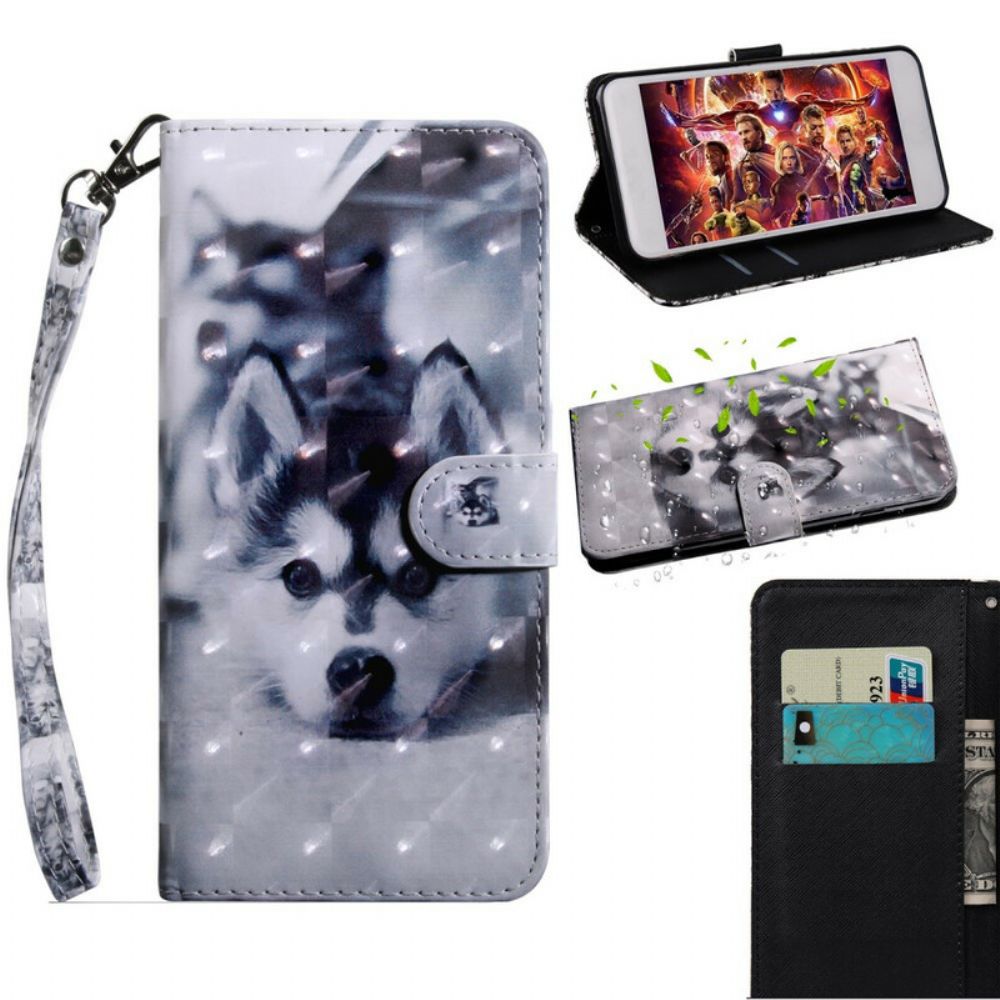 Flip Case Für Xiaomi Redmi Note 8T Gustave Der Hund