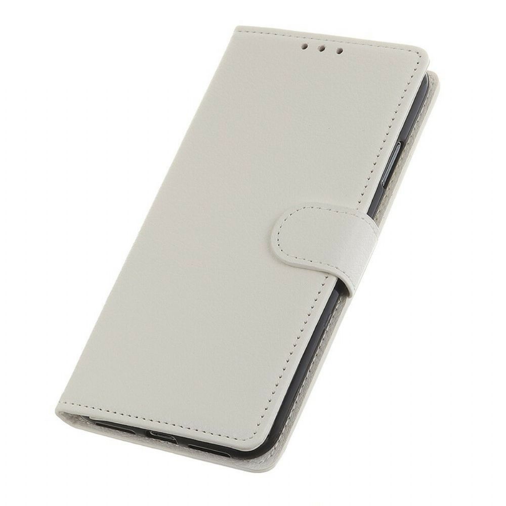 Flip Case Für Xiaomi Redmi Note 8T Klassisches Kunstleder