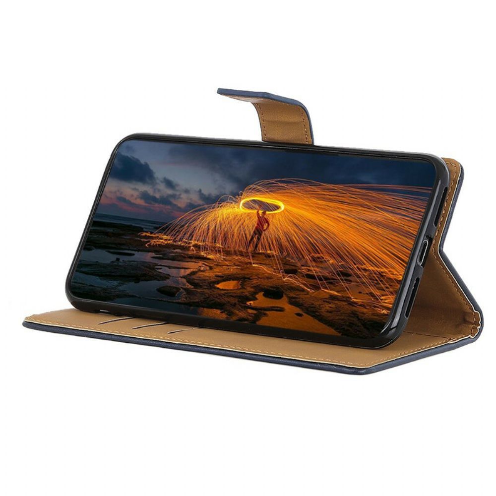 Flip Case Für Xiaomi Redmi Note 8T Retro Kunstleder