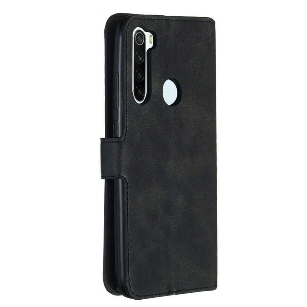 Lederhüllen Für Xiaomi Redmi Note 8T Einfarbige Serie