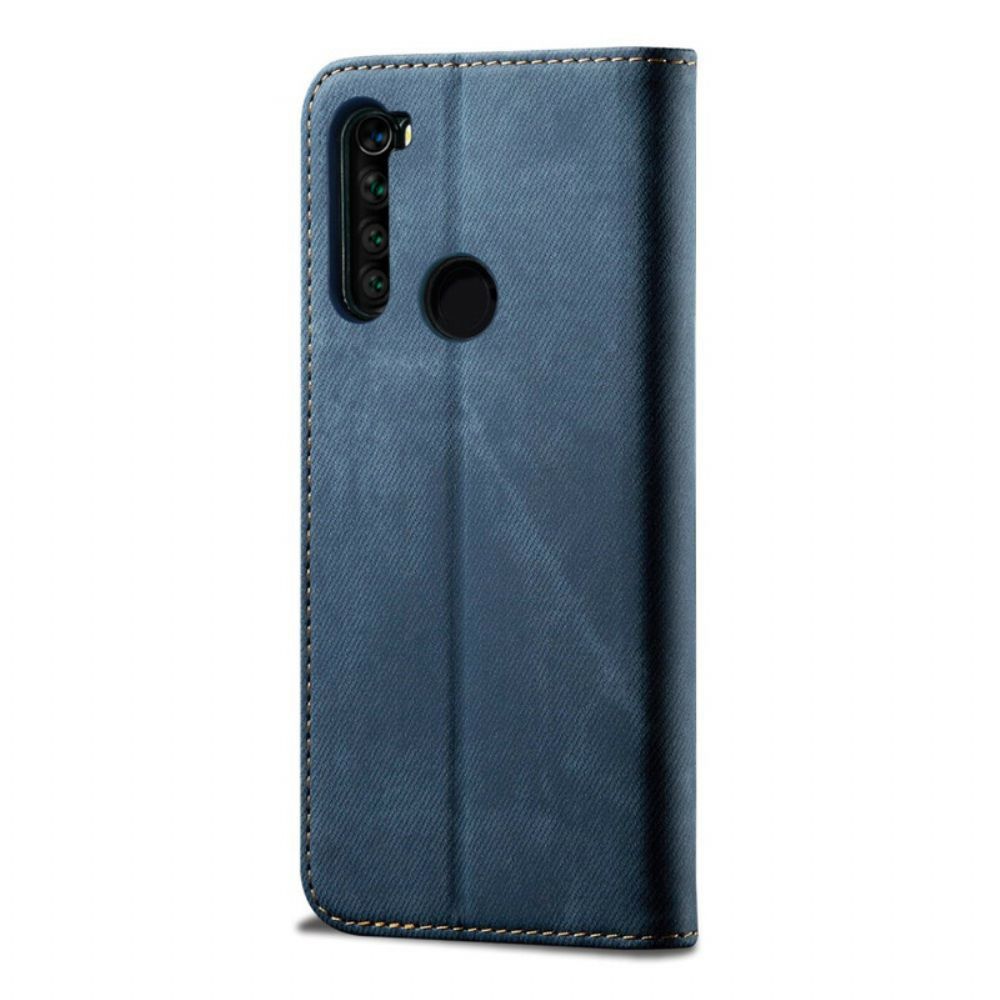 Schutzhülle Für Xiaomi Redmi Note 8T Flip Case Jeansstoff