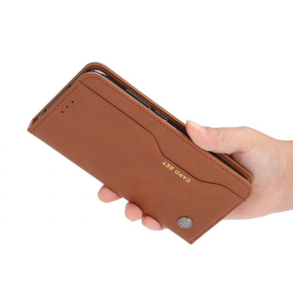 Schutzhülle Für Xiaomi Redmi Note 8T Flip Case Kartenetui Aus Kunstleder