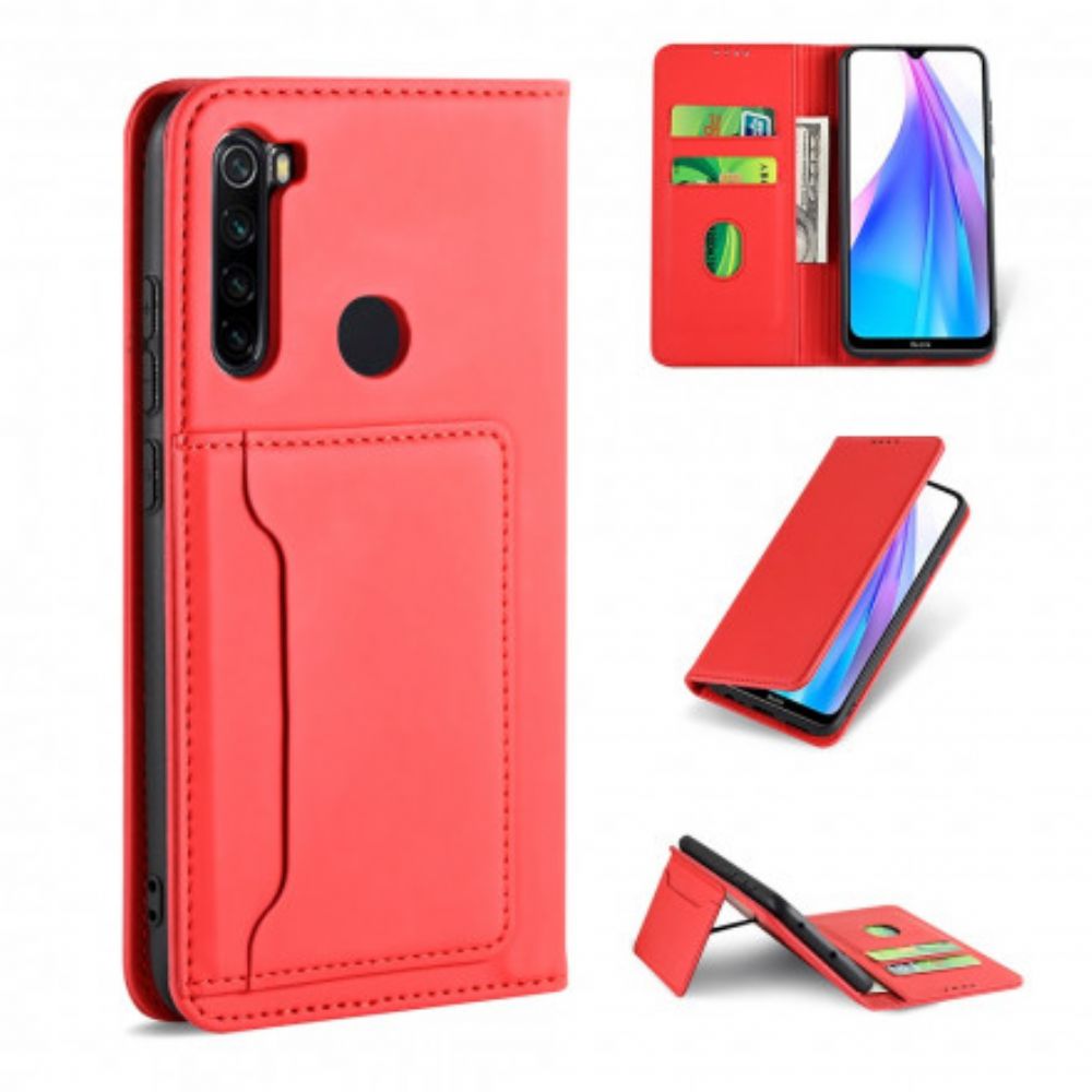 Schutzhülle Für Xiaomi Redmi Note 8T Flip Case Stützkartenhalter