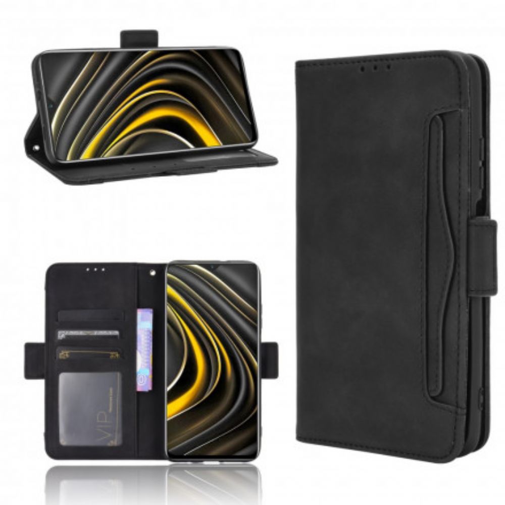 Flip Case Für Poco M3 Erstklassige Multi-karte