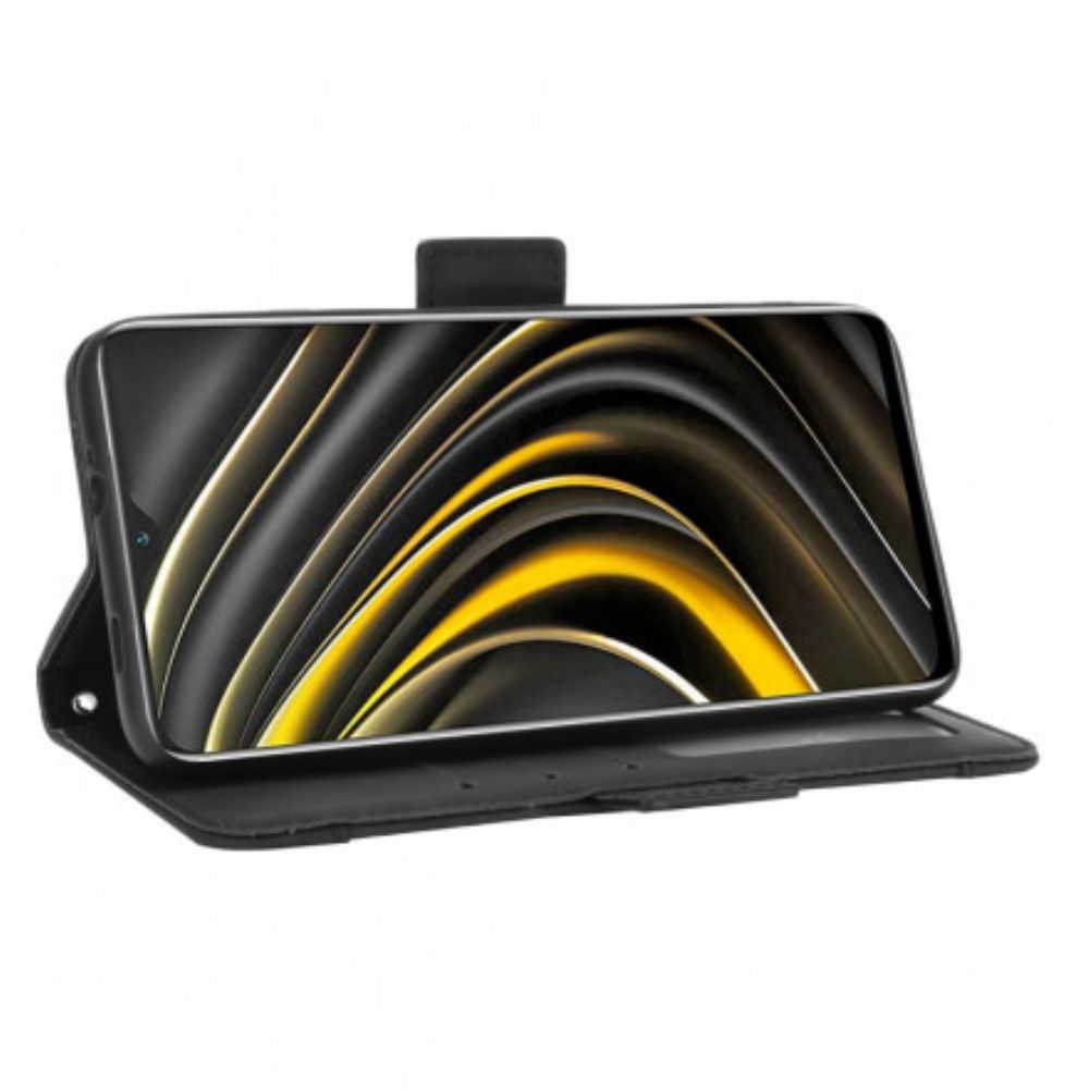 Flip Case Für Poco M3 Erstklassige Multi-karte