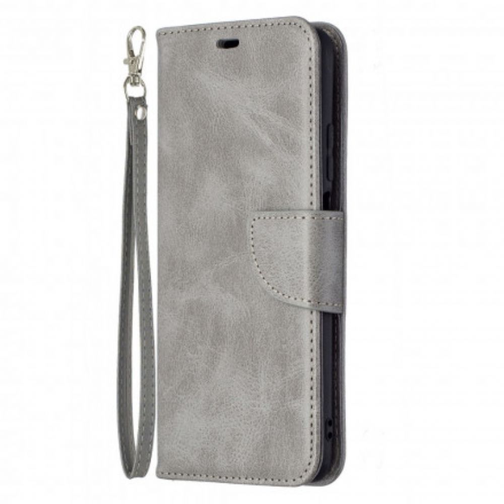 Flip Case Für Poco M3 Flip Case Glatte Schräge Klappe