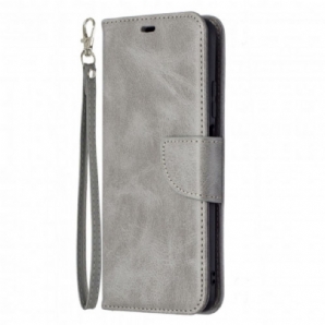 Flip Case Für Poco M3 Flip Case Glatte Schräge Klappe