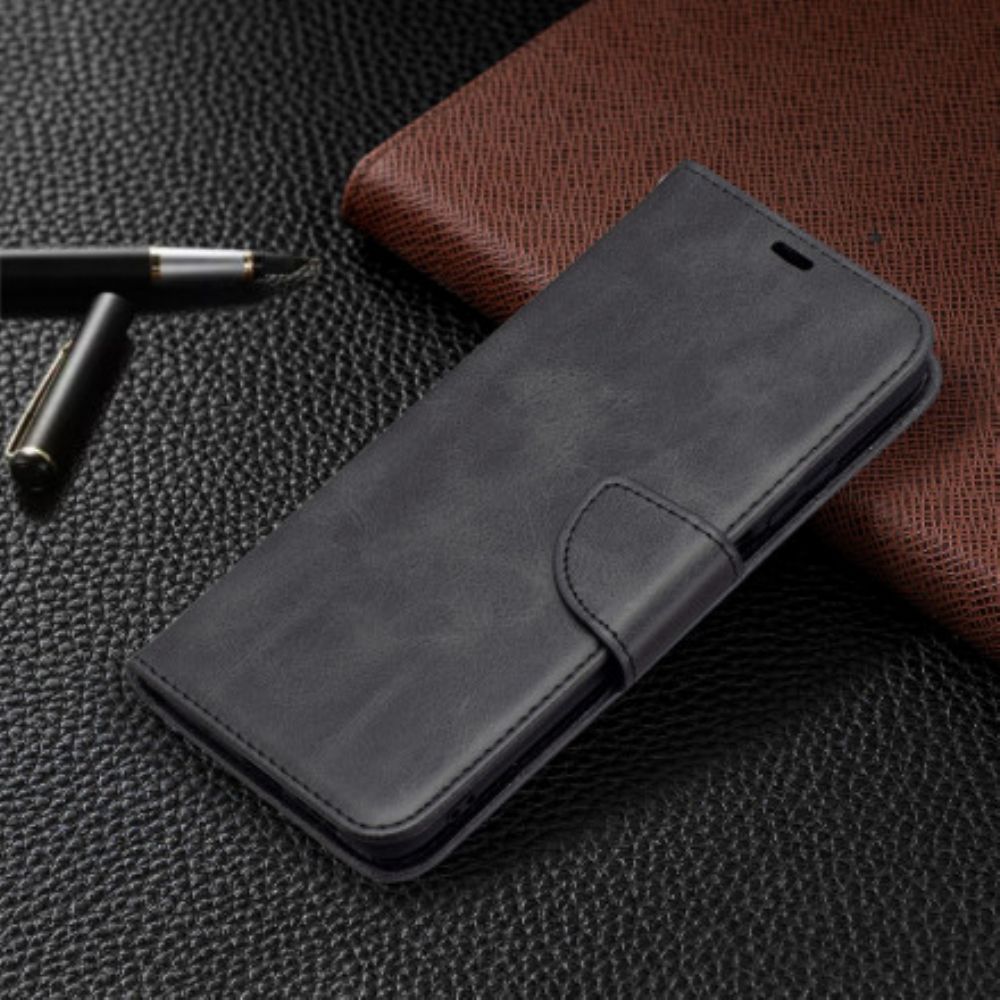 Flip Case Für Poco M3 Flip Case Glatte Schräge Klappe