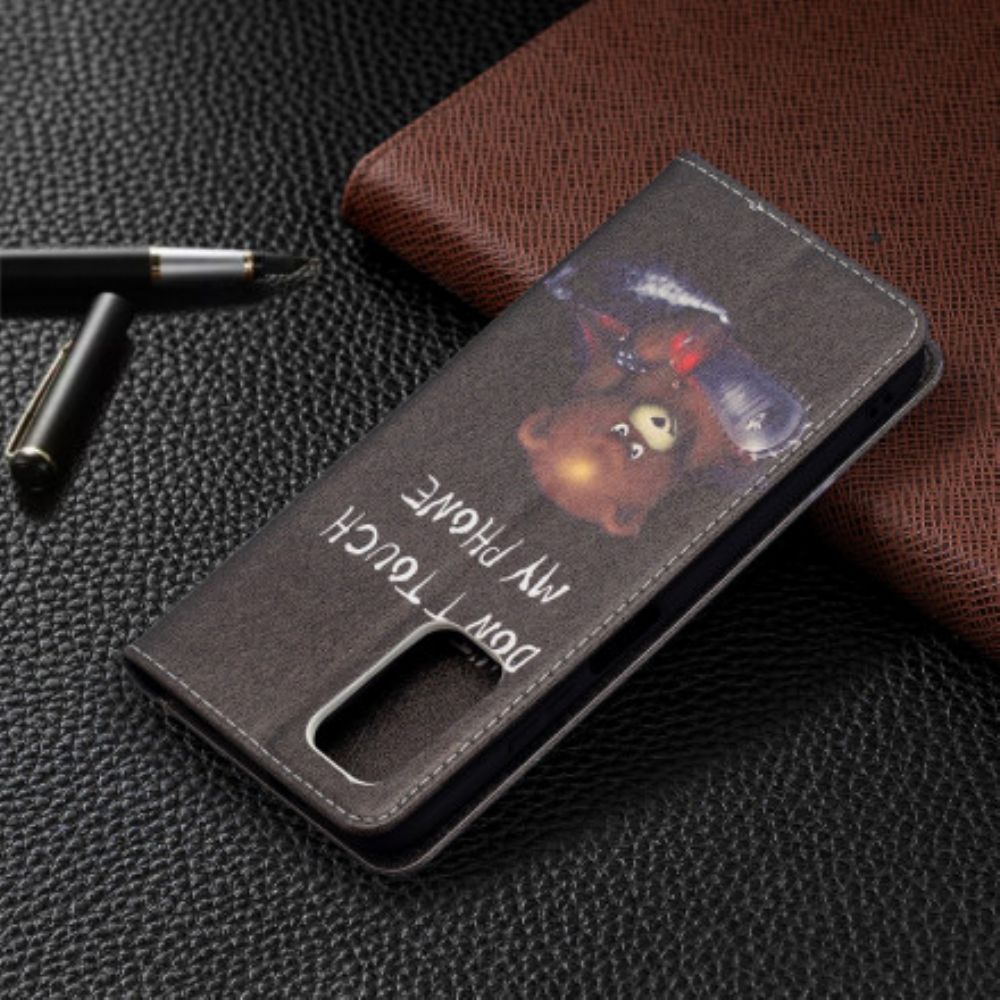 Schutzhülle Für Poco M3 Flip Case Gefährlicher Bär