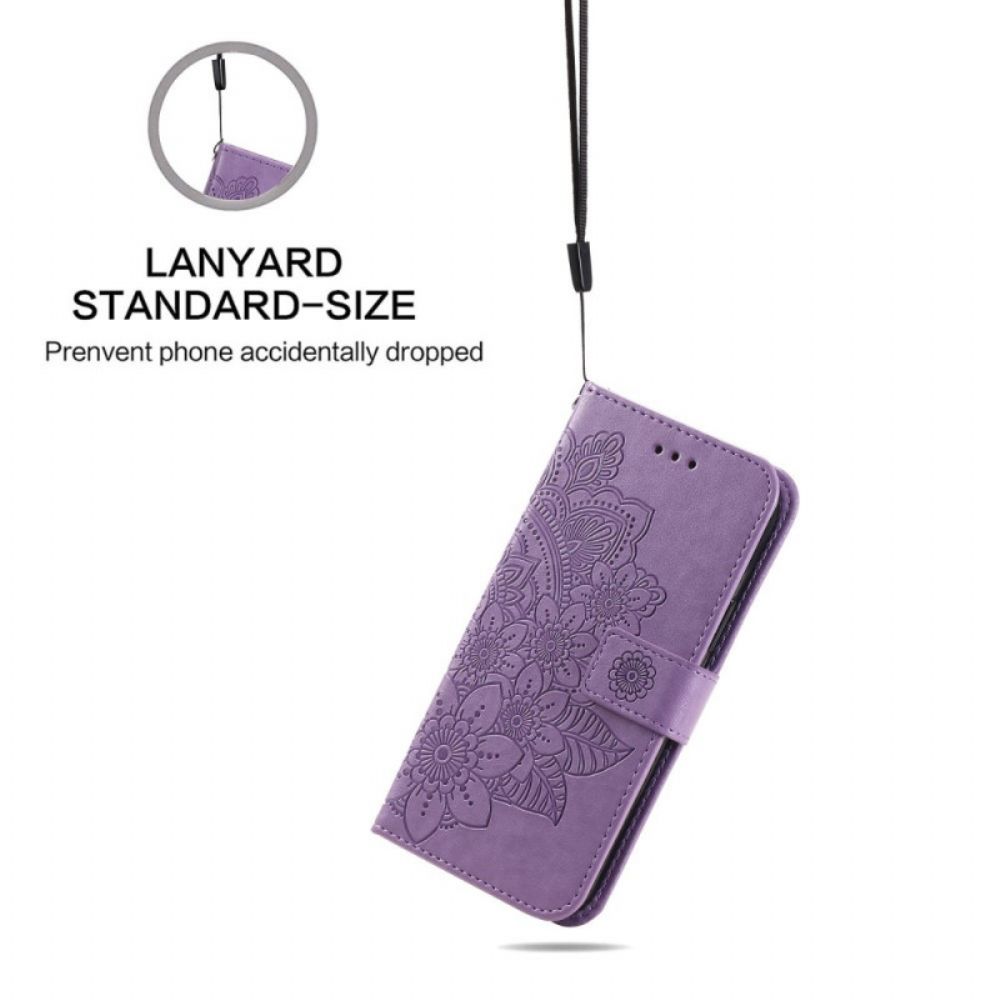 Flip Case Für Realme GT2 Pro Mit Kordel Tanga-mandala