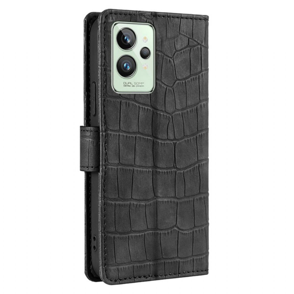 Lederhüllen Für Realme GT2 Pro Krokodilleder-effekt