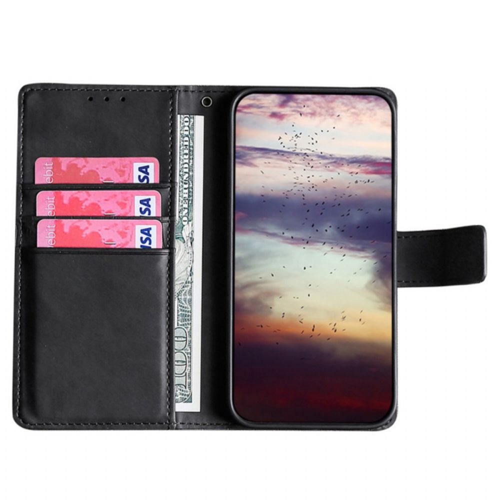 Lederhüllen Für Realme GT2 Pro Krokodilleder-effekt