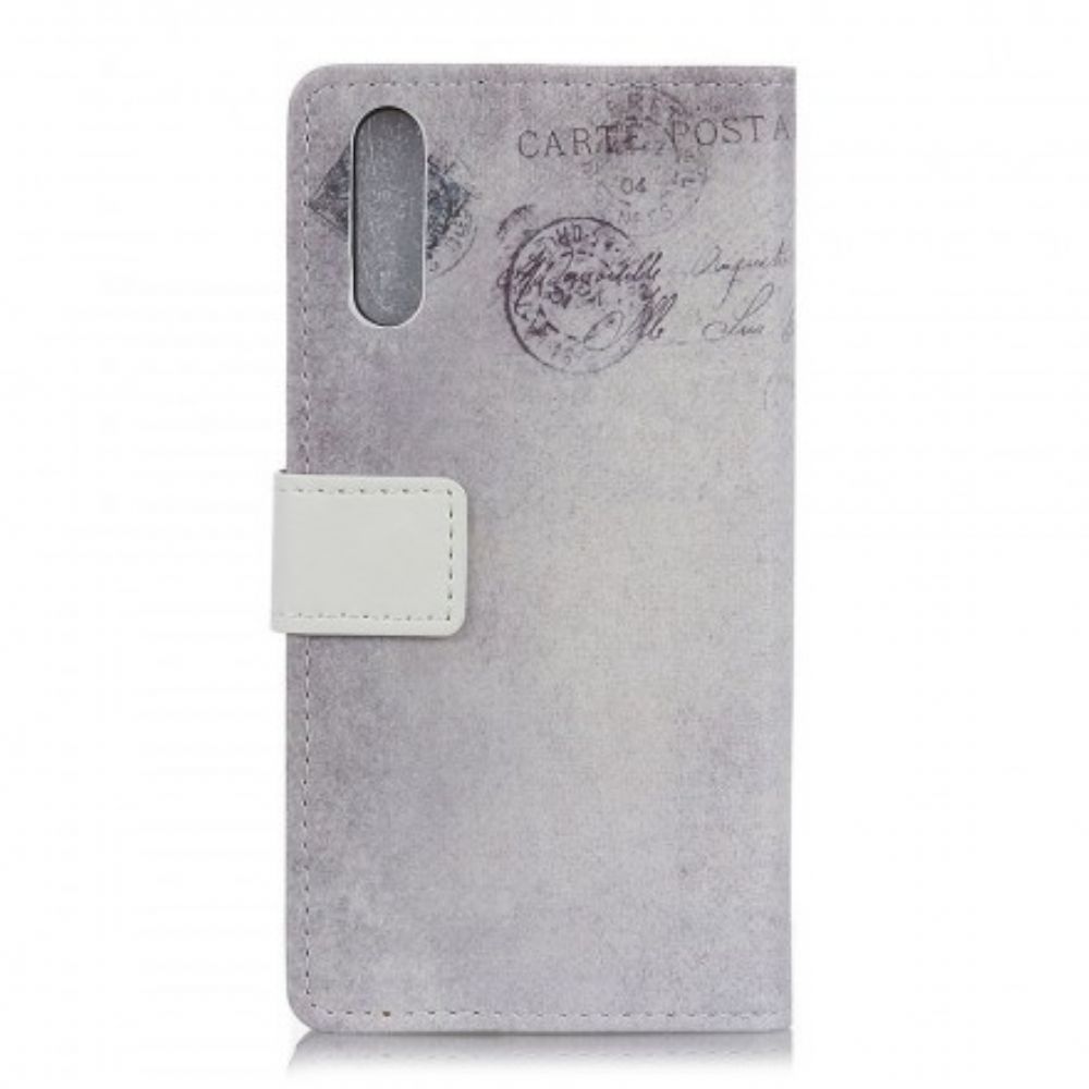 Flip Case Für Samsung Galaxy A50 Reisekat