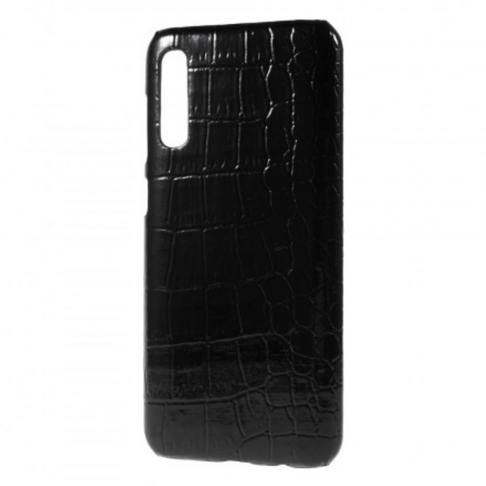 Handyhülle Für Samsung Galaxy A50 Krokodilleder-effekt
