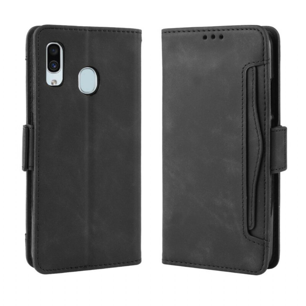 Flip Case Für Samsung Galaxy A20e Erstklassige Multi-karte
