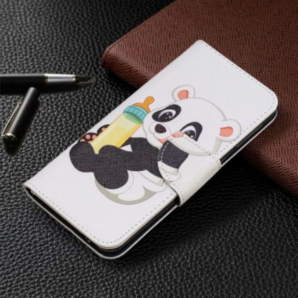 Lederhüllen Für Samsung Galaxy A20e Baby-panda
