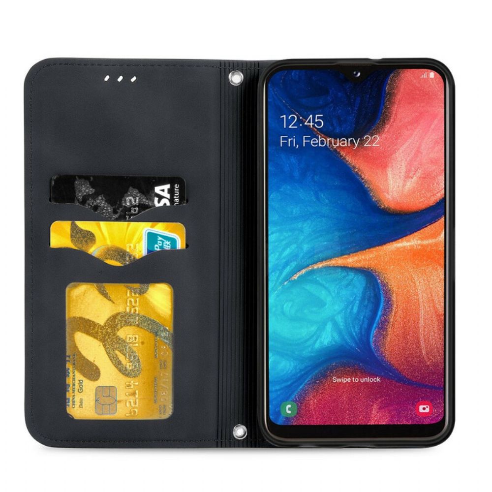 Schutzhülle Für Samsung Galaxy A20e Flip Case Vintage Kunstleder