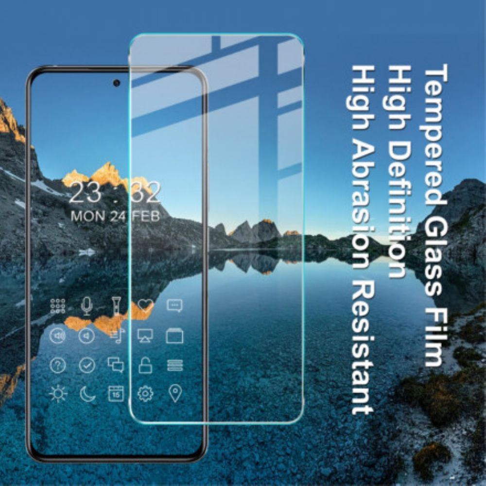 Imak Displayschutzfolie Aus Gehärtetem Glas Für Zte Axon 30 5G Display