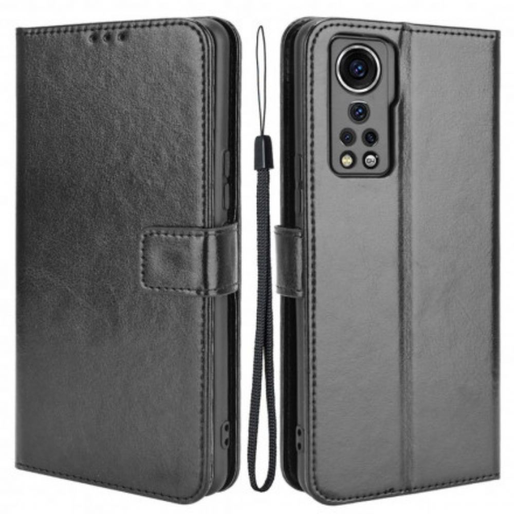Lederhüllen Für ZTE Axon 30 5G Auffälliges Kunstleder