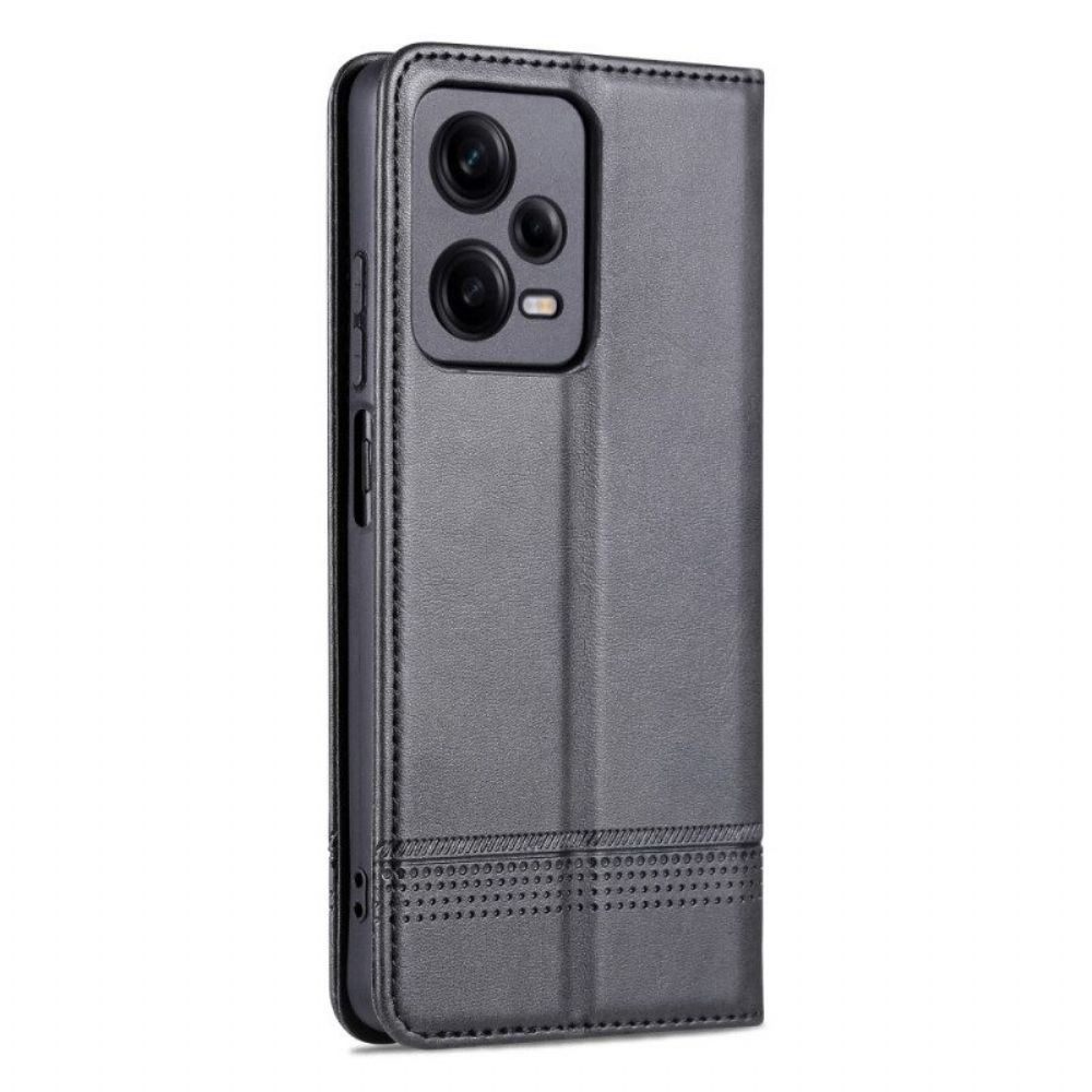 Schutzhülle Für Poco X5 Pro 5G Flip Case Azns