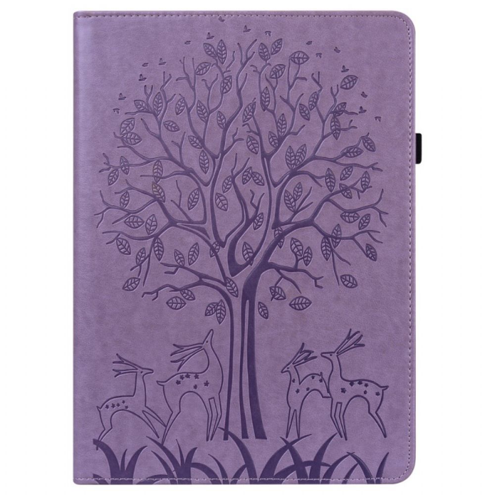 Case Für Samsung Galaxy Tab A8 Baum Und Hirsch