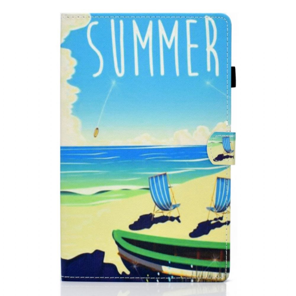 Flip Case Für Samsung Galaxy Tab A8 Strand