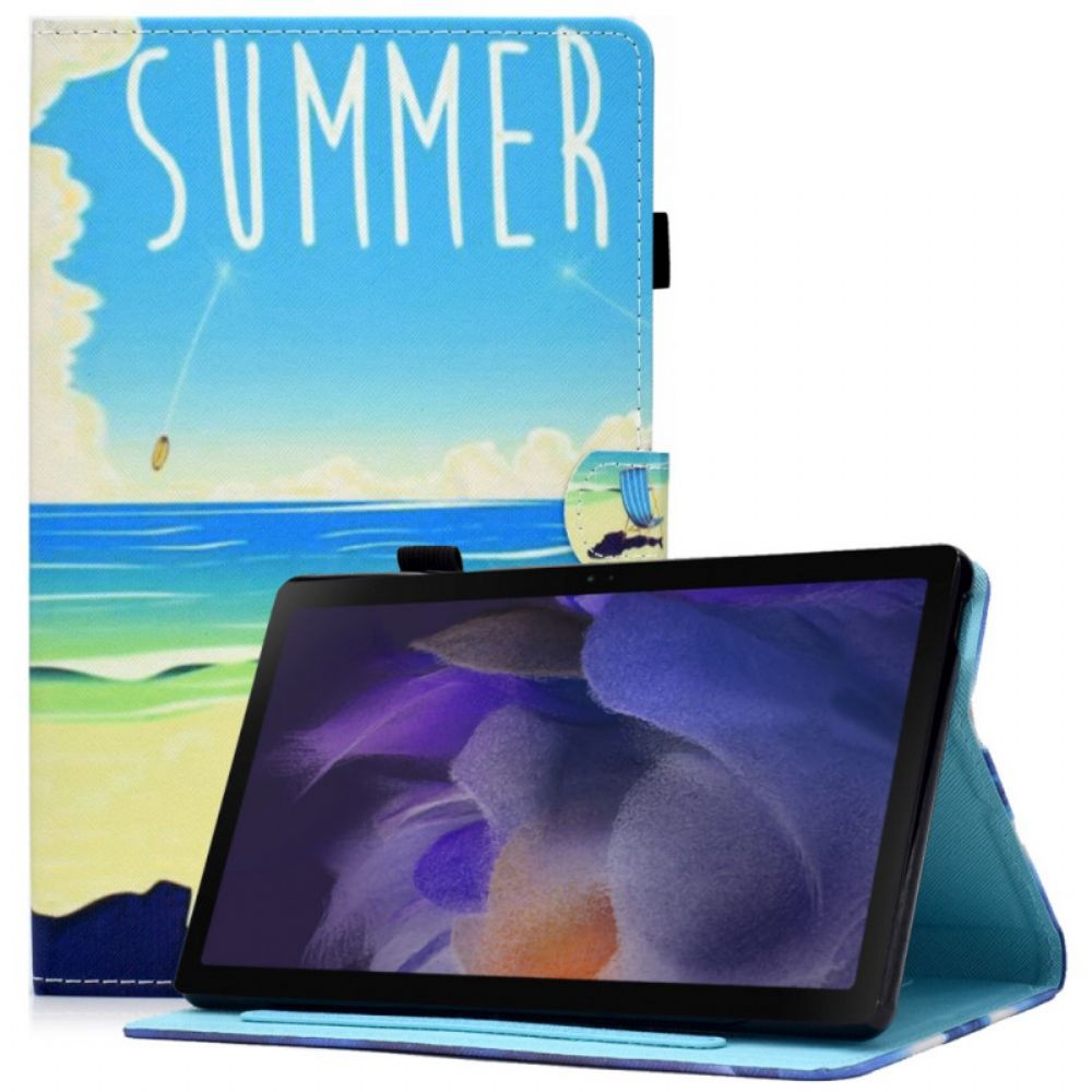 Flip Case Für Samsung Galaxy Tab A8 Strand