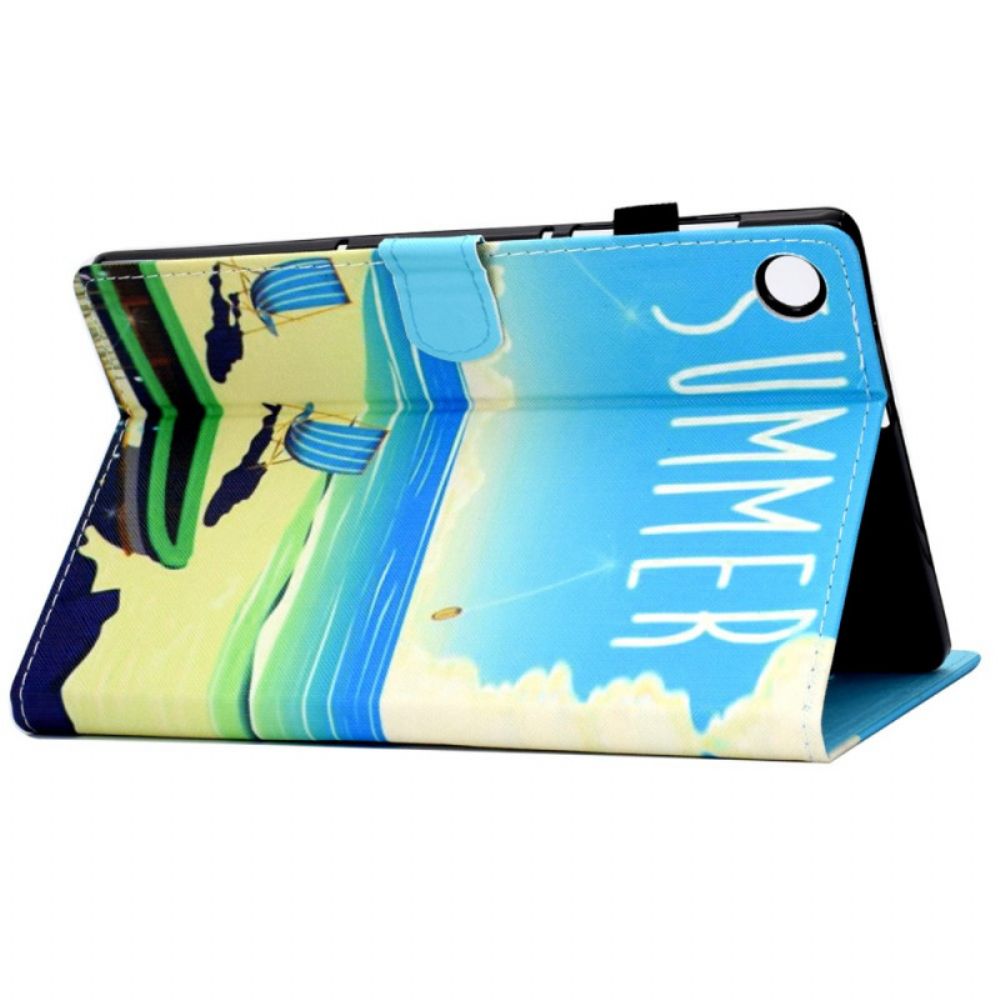 Flip Case Für Samsung Galaxy Tab A8 Strand
