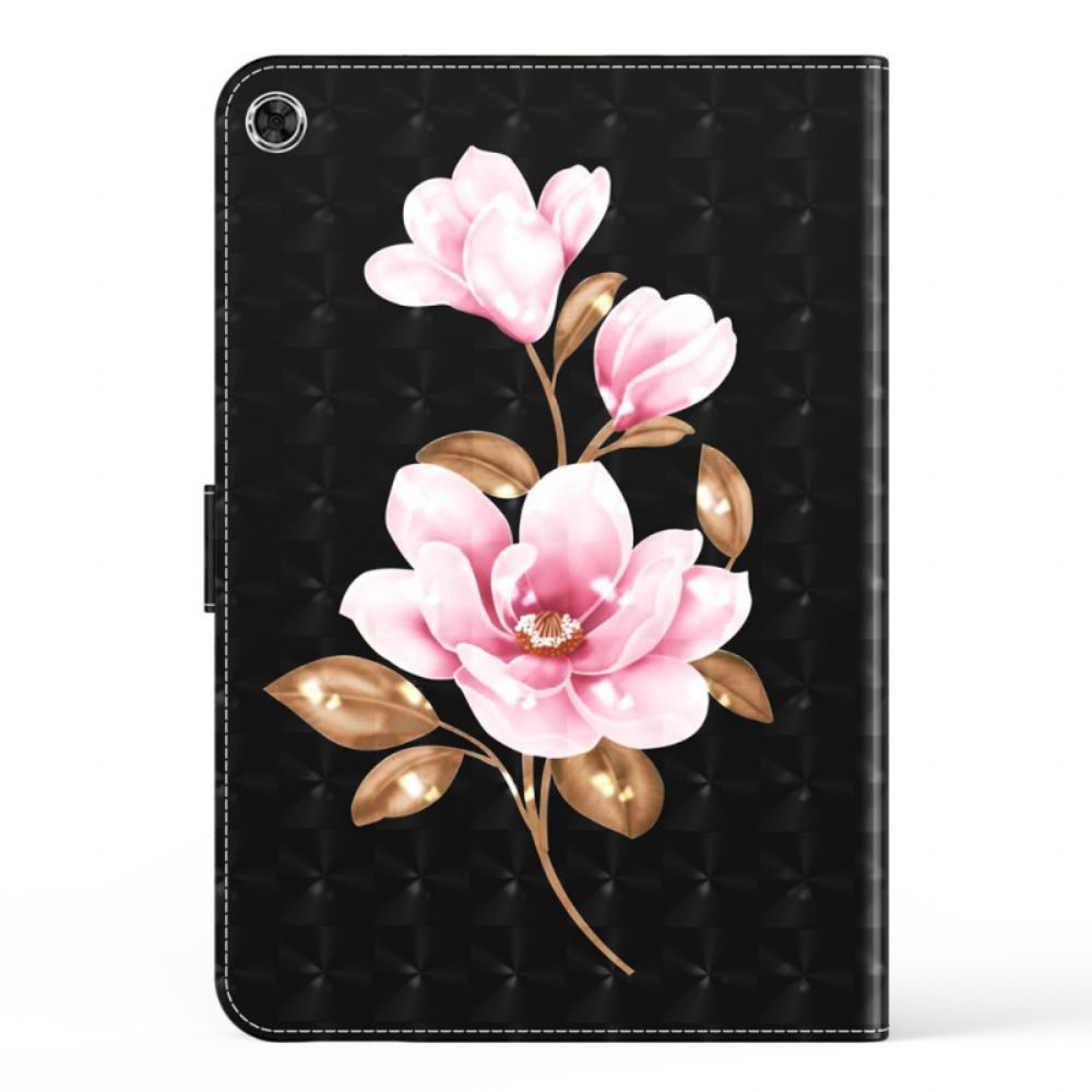 Lederhüllen Für Samsung Galaxy Tab A8 Baum Blumen Aus Kunstleder