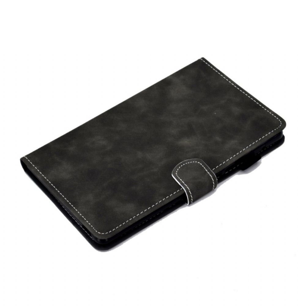 Lederhüllen Für Samsung Galaxy Tab A8 Ledereffekt Im Vintage-design
