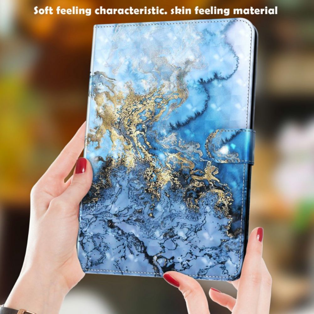 Lederhüllen Für Samsung Galaxy Tab A8 Marmor