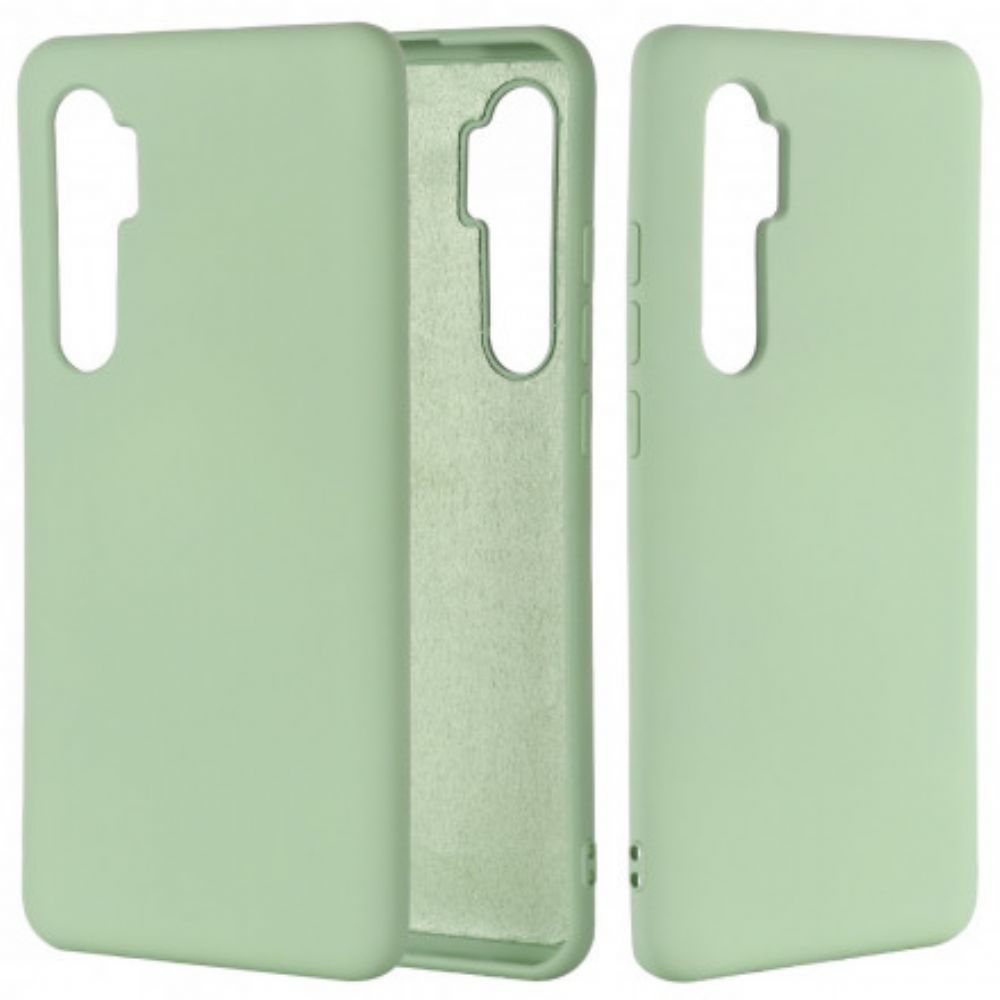 Hülle Für Xiaomi Mi Note 10 Lite Design Aus Flüssigem Silikon