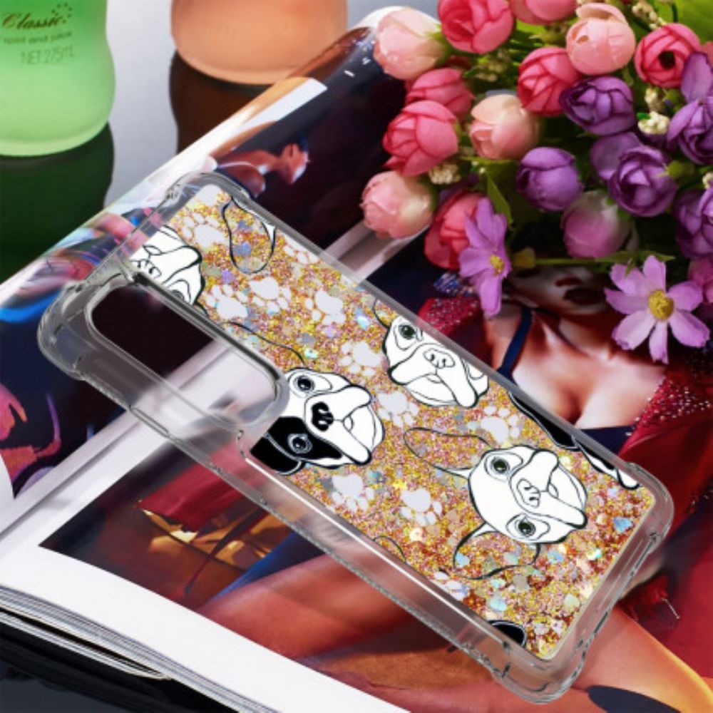 Hülle Für Xiaomi Mi Note 10 Lite Herr Glitzerhund