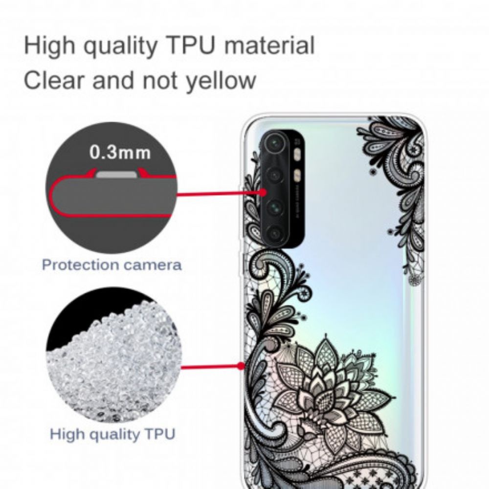 Hülle Für Xiaomi Mi Note 10 Lite Schöne Spitze