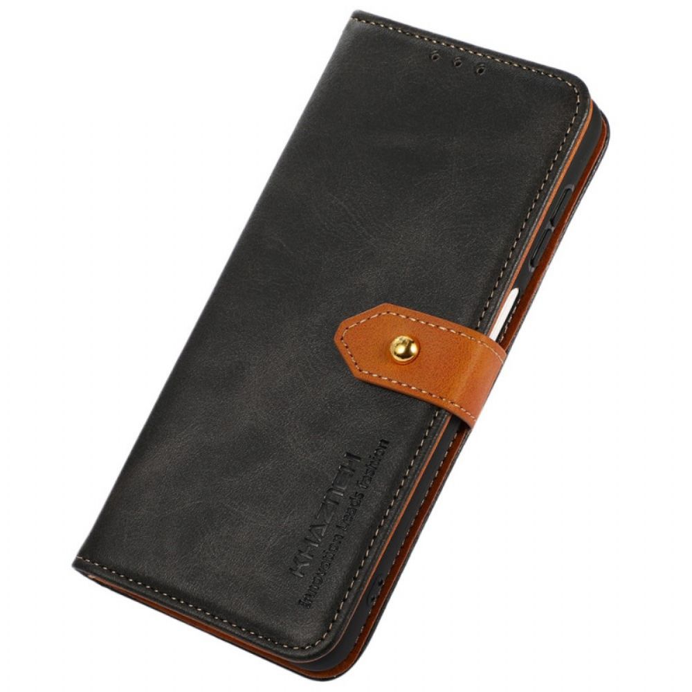 Flip Case Für OnePlus Nord 2T 5G Khazneh Mit Riemen