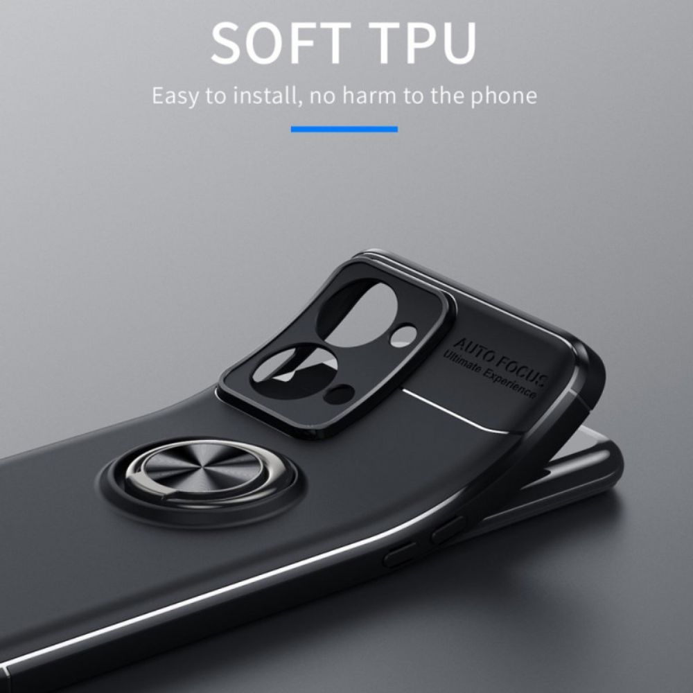 Hülle Für OnePlus Nord 2T 5G Auto Focus Ultimate Experience Rotierender Ring