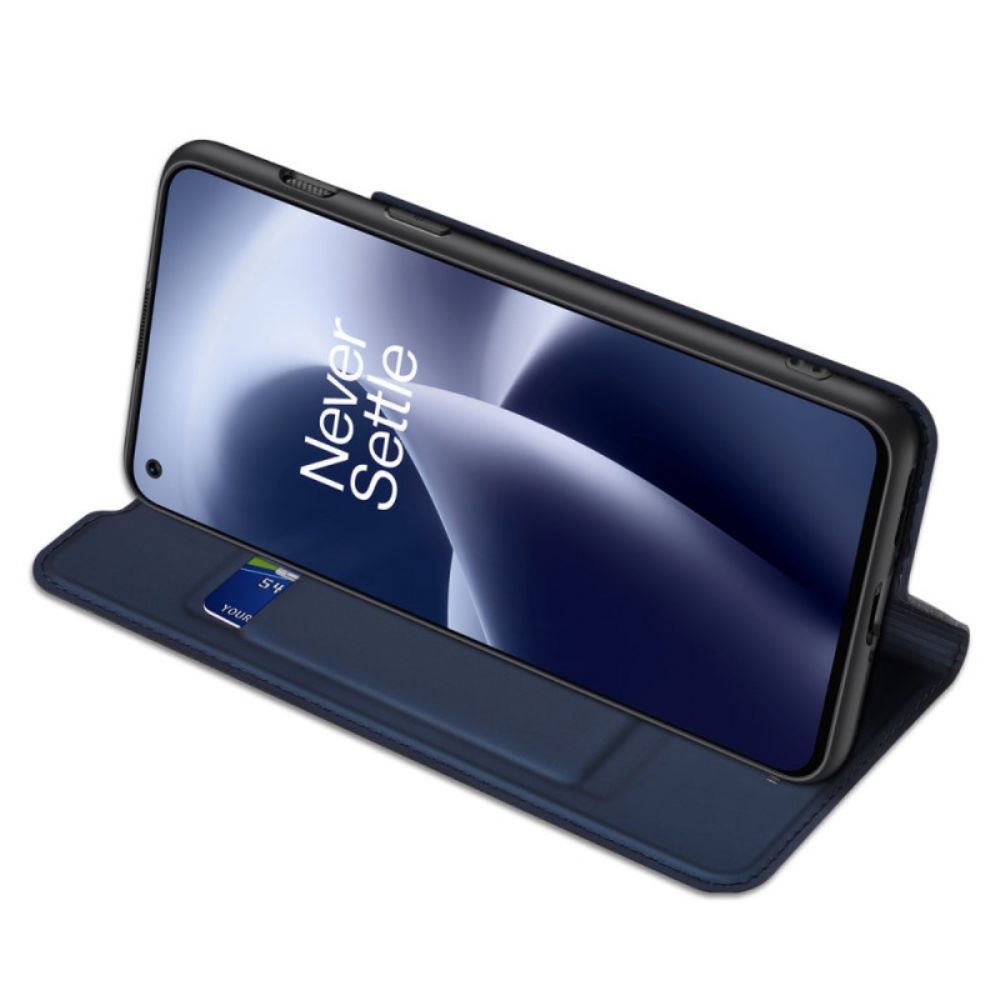 Schutzhülle Für OnePlus Nord 2T 5G Flip Case Dux Ducis Pro-skin