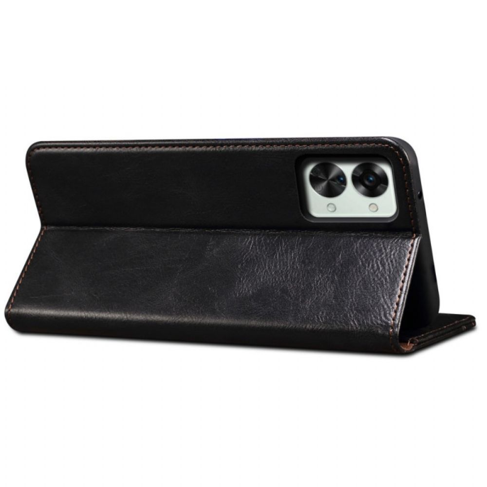 Schutzhülle Für OnePlus Nord 2T 5G Flip Case Gewachst