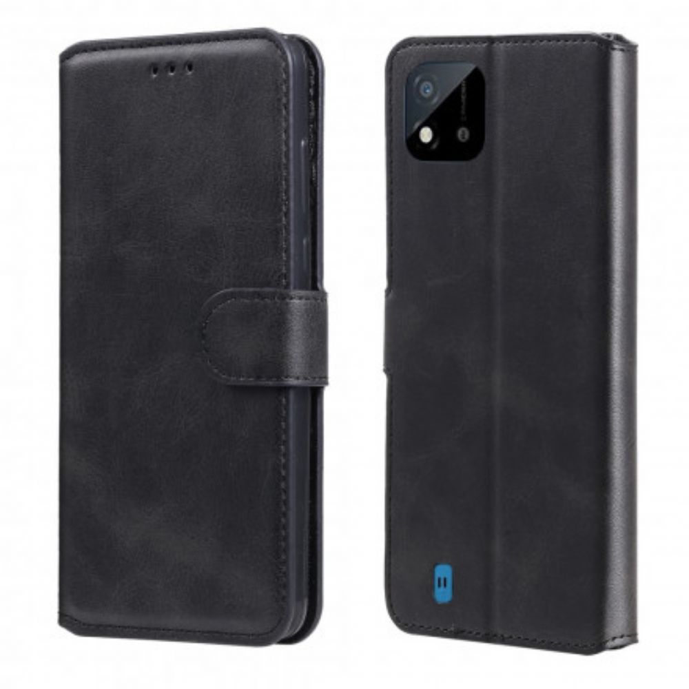 Lederhüllen Für Realme C21 Kunstleder Neue Farben